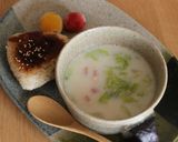分ける派♡味噌風味シチュー&おにぎり作り方12写真