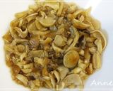 ☆水菜となめこのカラマンシー風味パスタ☆作り方2写真