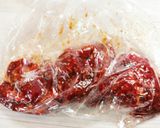 【常備菜】じゃがいもと牛肉のピリ辛炒め。作り方3写真