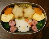 キティちゃん☆キャラ弁作り方4写真