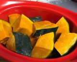 ☆簡単レンチン☆かぼちゃの煮物☆作り方2写真