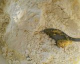 サクサクガリガリお茶っ葉クッキー作り方2写真