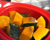 ☆簡単レンチン☆かぼちゃの煮物☆作り方3写真