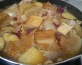 簡単♪さつまいもと鶏肉の肉じゃが風煮込み作り方7写真