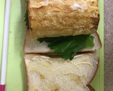 厚焼き卵と大葉の和風パニーニ作り方2写真