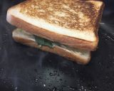 厚焼き卵と大葉の和風パニーニ作り方3写真
