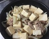 時短！染み染み肉豆腐作り方3写真