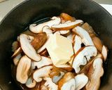 ガリバタチキンとキノコの炊き込みごはん作り方5写真