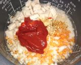 ローソンのサラダチキンでチキンライス作り方1写真