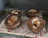 しいたけの醤油チーズ焼きで和風パニーニ作り方2写真
