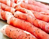 stickチーズの肉巻き作り方1写真