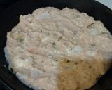 スキレットで＊海鮮ジャンボつくね作り方2写真