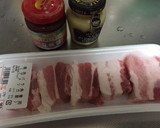 簡単お惣菜☆豚バラ串焼きと三種のタレ作り方1写真
