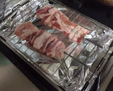 簡単お惣菜☆豚バラ串焼きと三種のタレ作り方3写真
