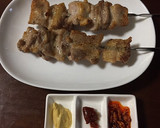 簡単お惣菜☆豚バラ串焼きと三種のタレ作り方4写真