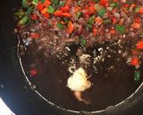 ピーマンと玉ねぎの赤ワインソース作り方4写真