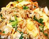絶品☆高菜と豚肉のオイマヨ炒め作り方7写真