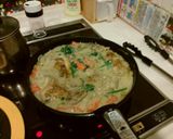 鶏肉のクリーム煮作り方10写真