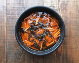豚肉と塩昆布の炊き込みごはん作り方2写真