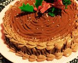 糖質制限◆クリスマスにブッシュドノエル作り方12写真