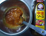 アップルソースで♬ジューシーチキン作り方2写真