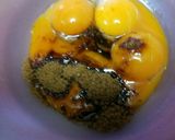 ほんのり黒糖香る♪くるみのシフォンケーキ作り方4写真