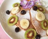 オートミールパンケーキ作り方7写真