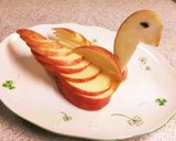 リンゴのスワン パーティに！作り方5写真