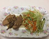 舞茸で煮込むゆで豚作り方10写真