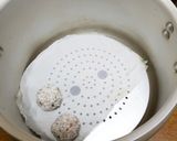 （台湾料理）珍珠丸/真珠蒸し作り方4写真