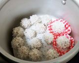 （台湾料理）珍珠丸/真珠蒸し作り方5写真