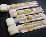 簡単！はんぺんの蒸し生姜肉巻き作り方1写真