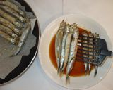 ししゃもの南蛮酢漬け♪ゴマ酢づけ♪簡単作り方5写真