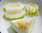 縁起物の鬼ゆずで蜂蜜漬け♪作り方3写真