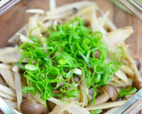 ごぼうとしめじの鶏だしレモン【作りおき】作り方4写真