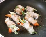 肉巻きとウーローハン風作り方2写真