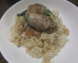肉巻きとウーローハン風作り方3写真