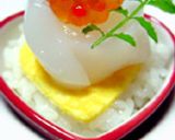 ミニハート寿司ケーキ作り方6写真