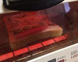 オリーブの実とカニカマで☆チーズトースト作り方7写真