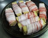 厚揚げの豚巻き✿酒飲み喜ぶお好み焼き味作り方3写真