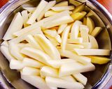 じゃがいも月見味噌汁作り方1写真