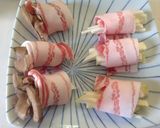 舞茸と長芋の豚肉揚げ作り方1写真