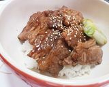ガッツリ系！＊焼き肉丼×溶きたまスープ＊作り方5写真