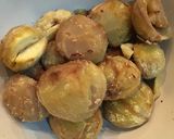 ほっくり秋の炊込みご飯♡あごだしで栗ご飯作り方1写真