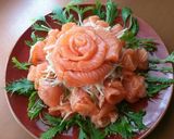 ★生サーモンde ブーケ★作り方5写真