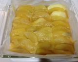 りんごのスクエアケーキ作り方3写真