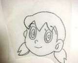 しずかちゃん と ドラエもん キャラ弁作り方1写真