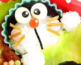 しずかちゃん と ドラエもん キャラ弁作り方5写真