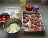 生クリームでマイルド　チキンカレー作り方1写真