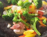 オープンオムレツ☆鍋料理の前菜・副菜に！作り方3写真
